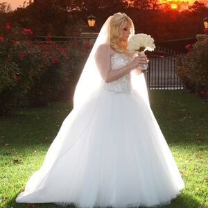 Pnina Tornai Swarovski Crystal Ball Gown – Kleinfeld Bridal NYC